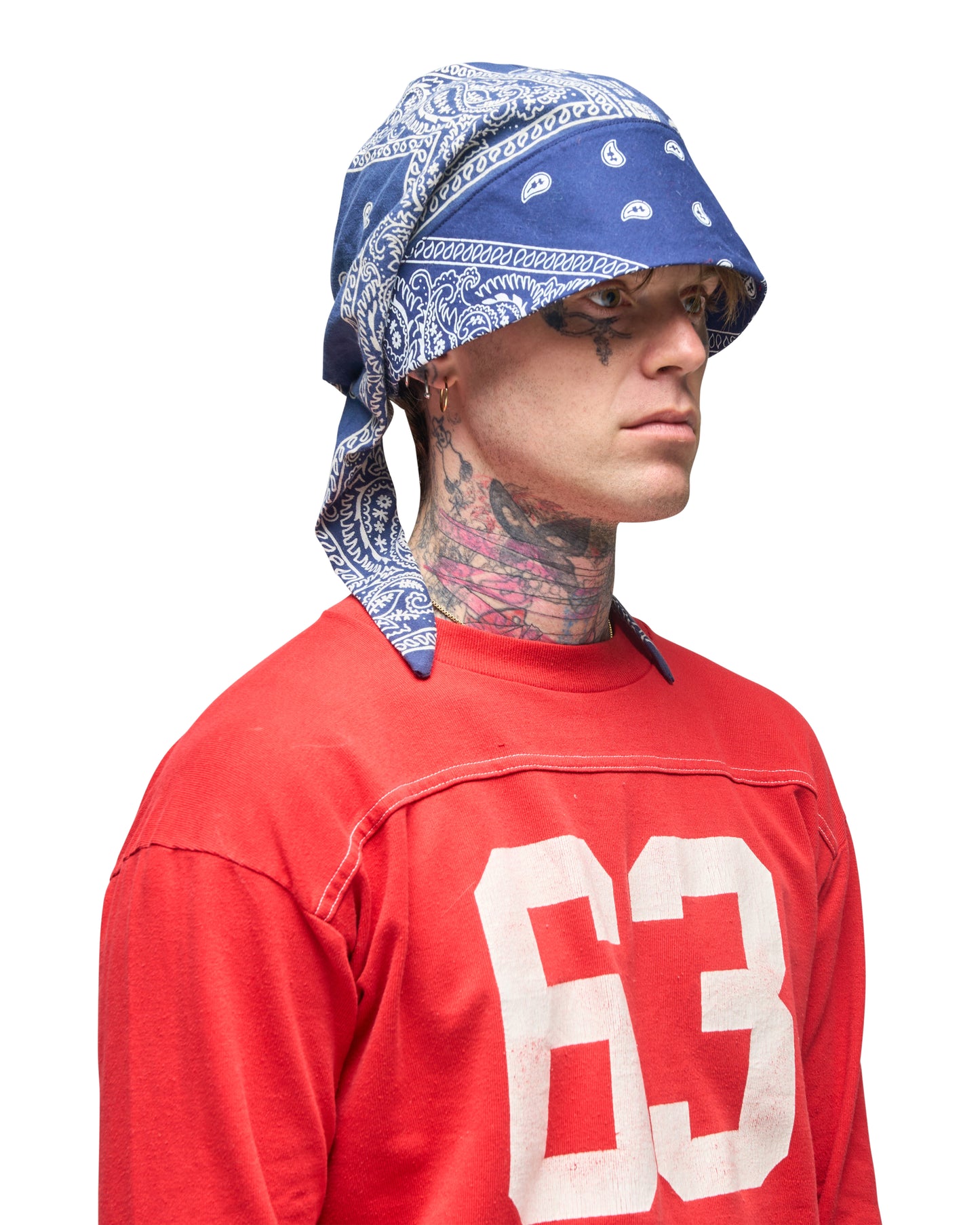 001 BANDANA CAP NAVY