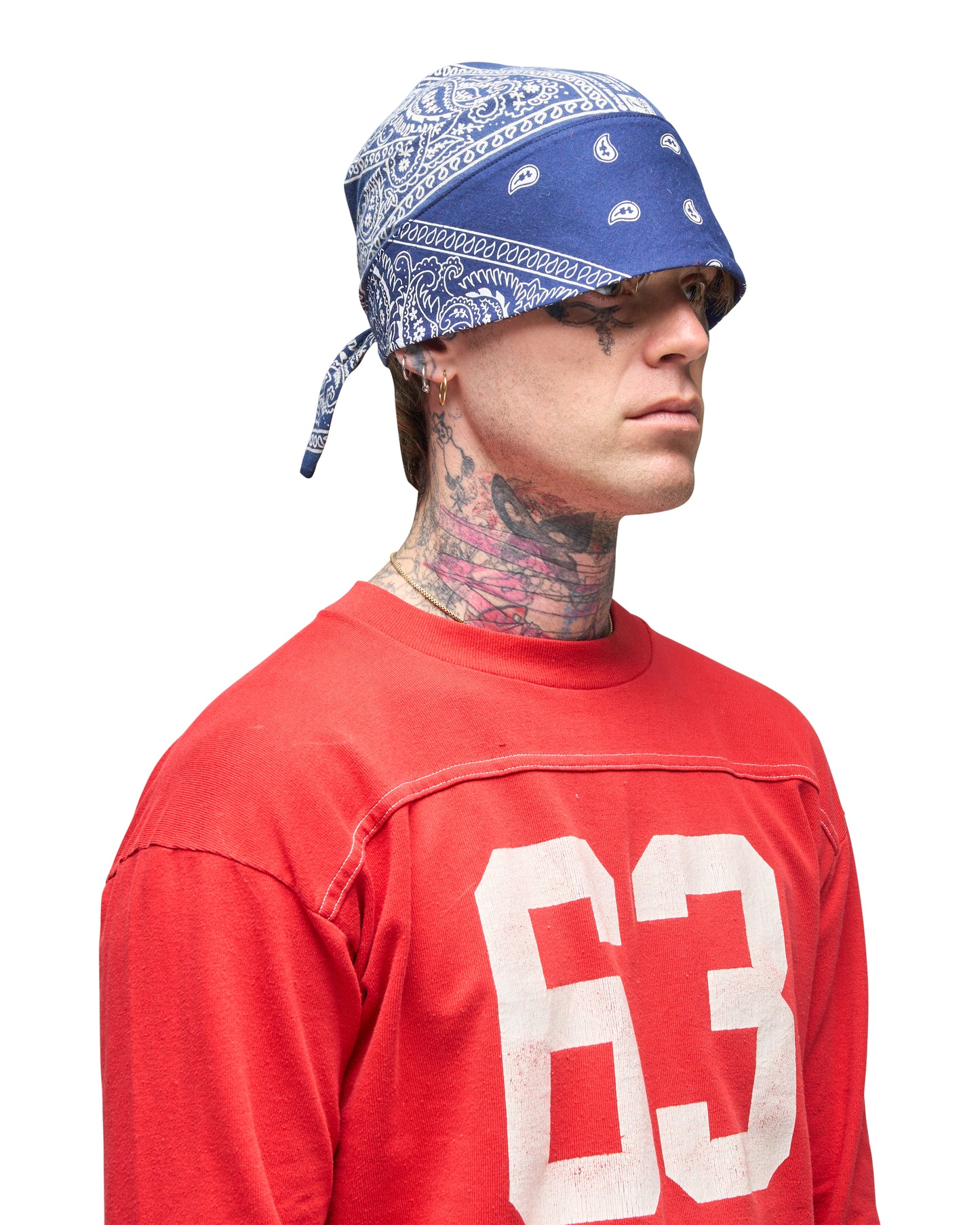 001 BANDANA CAP NAVY