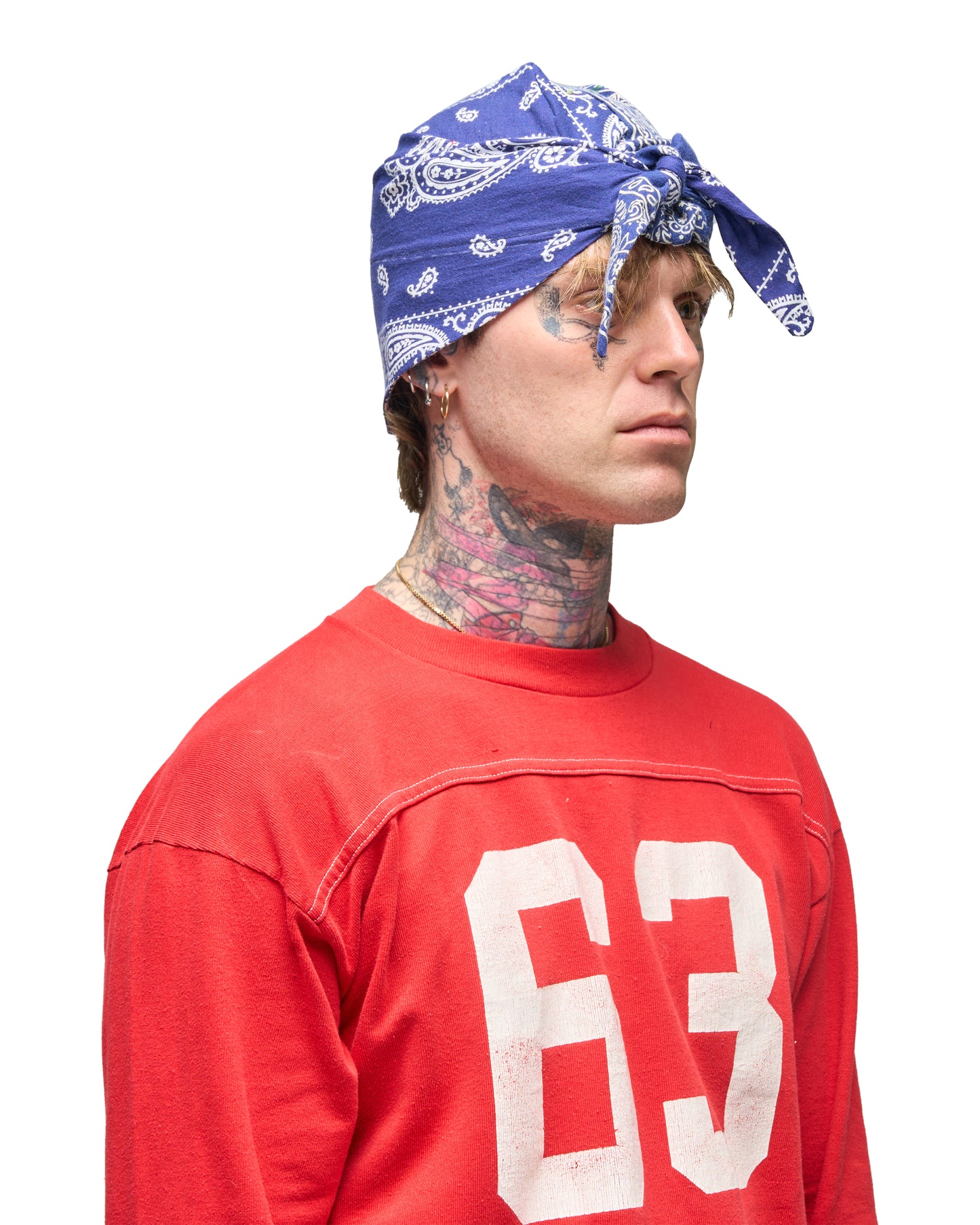 001 BANDANA CAP NAVY