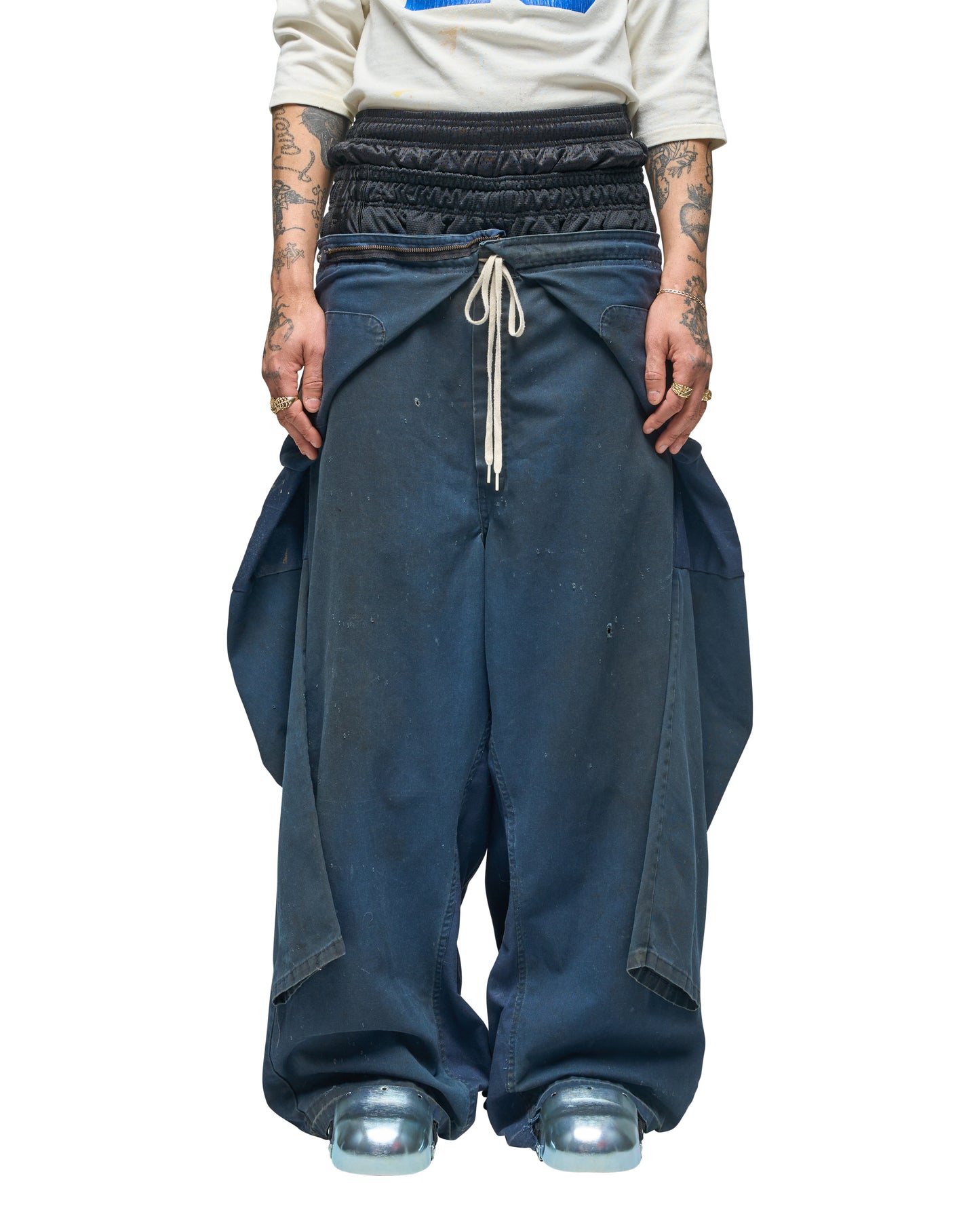 NAVY COVERALL PANT