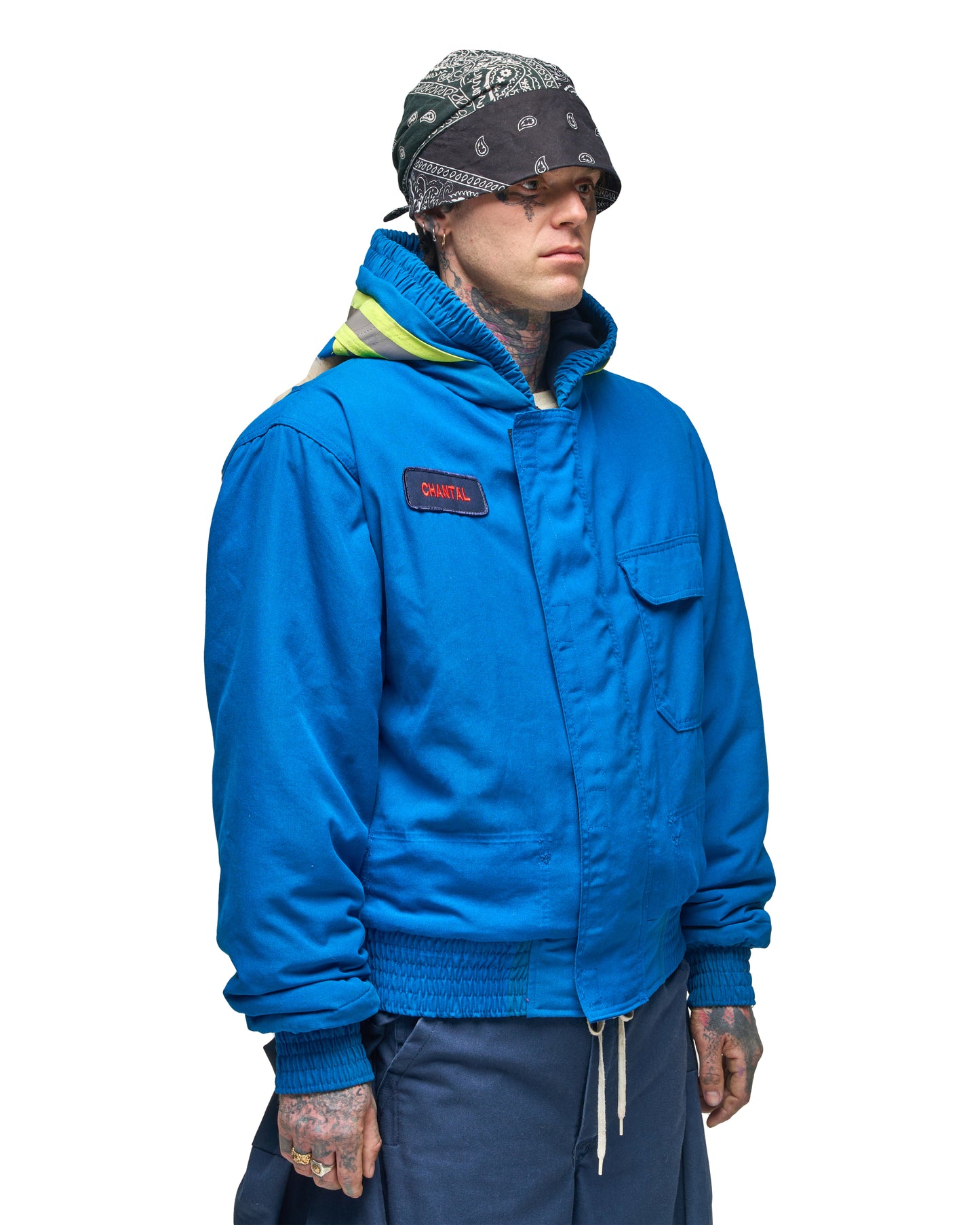 BC FLESH HOODED BOMBER