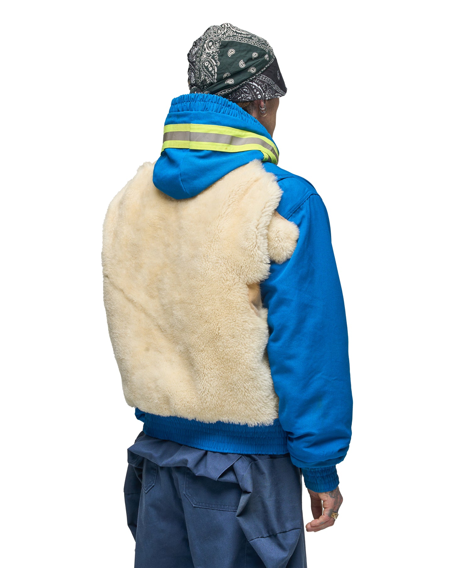 BC FLESH HOODED BOMBER