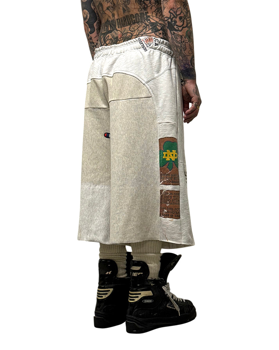 014 WAVE PADDED SWEAT-SHORT