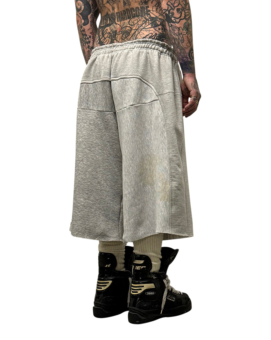 017 WAVE PADDED SWEAT-SHORT