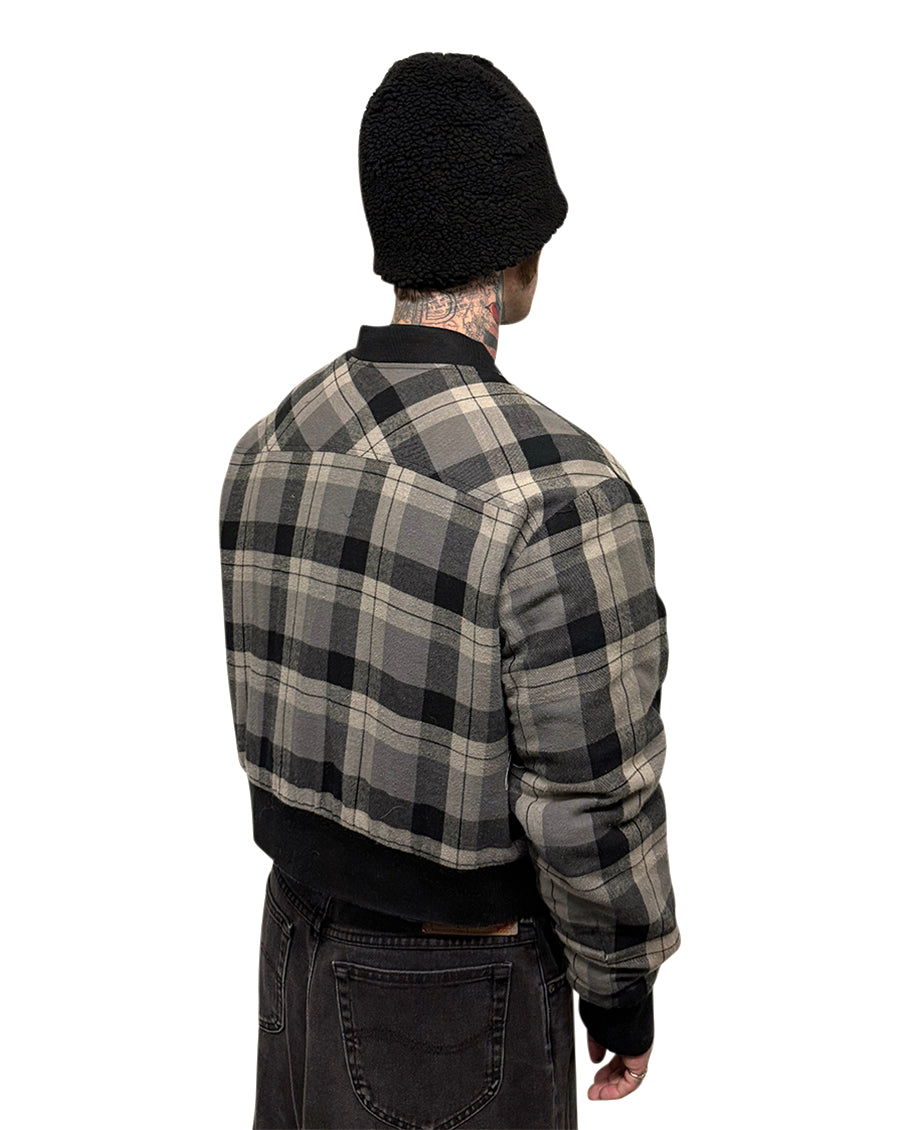 004 FLANNEL BOMBER