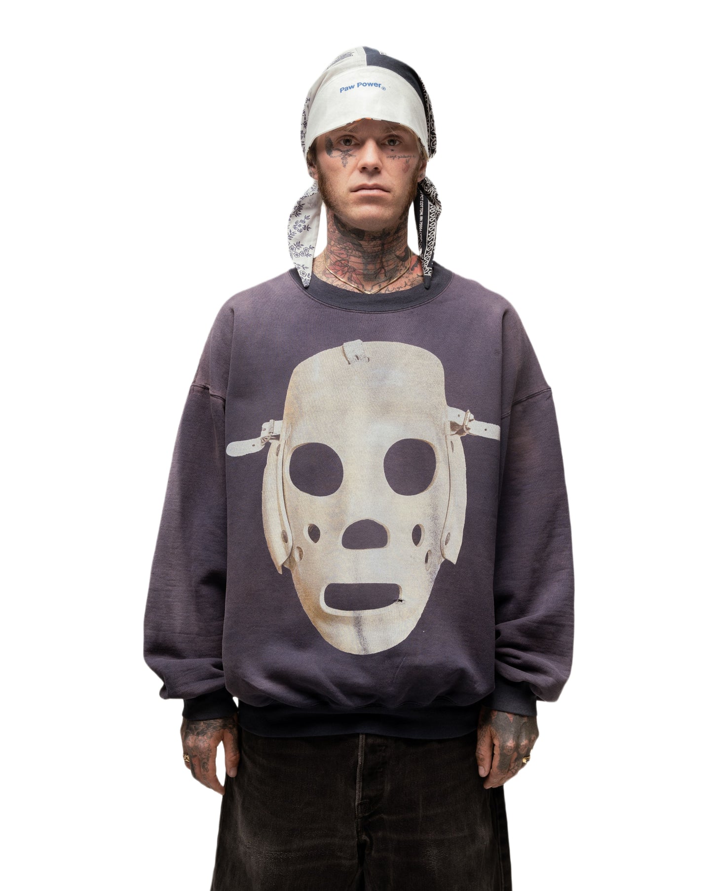 MASK CREWNECK 006