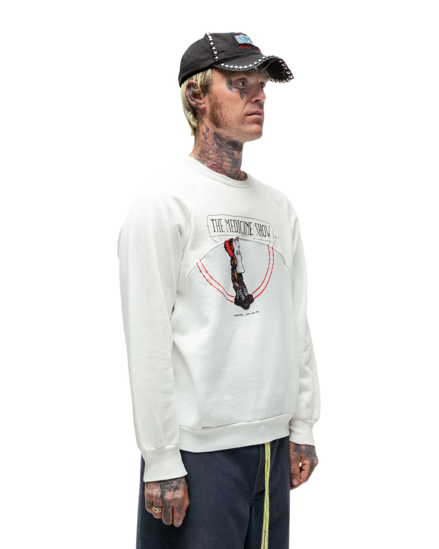 051 WAVE CREWNECK