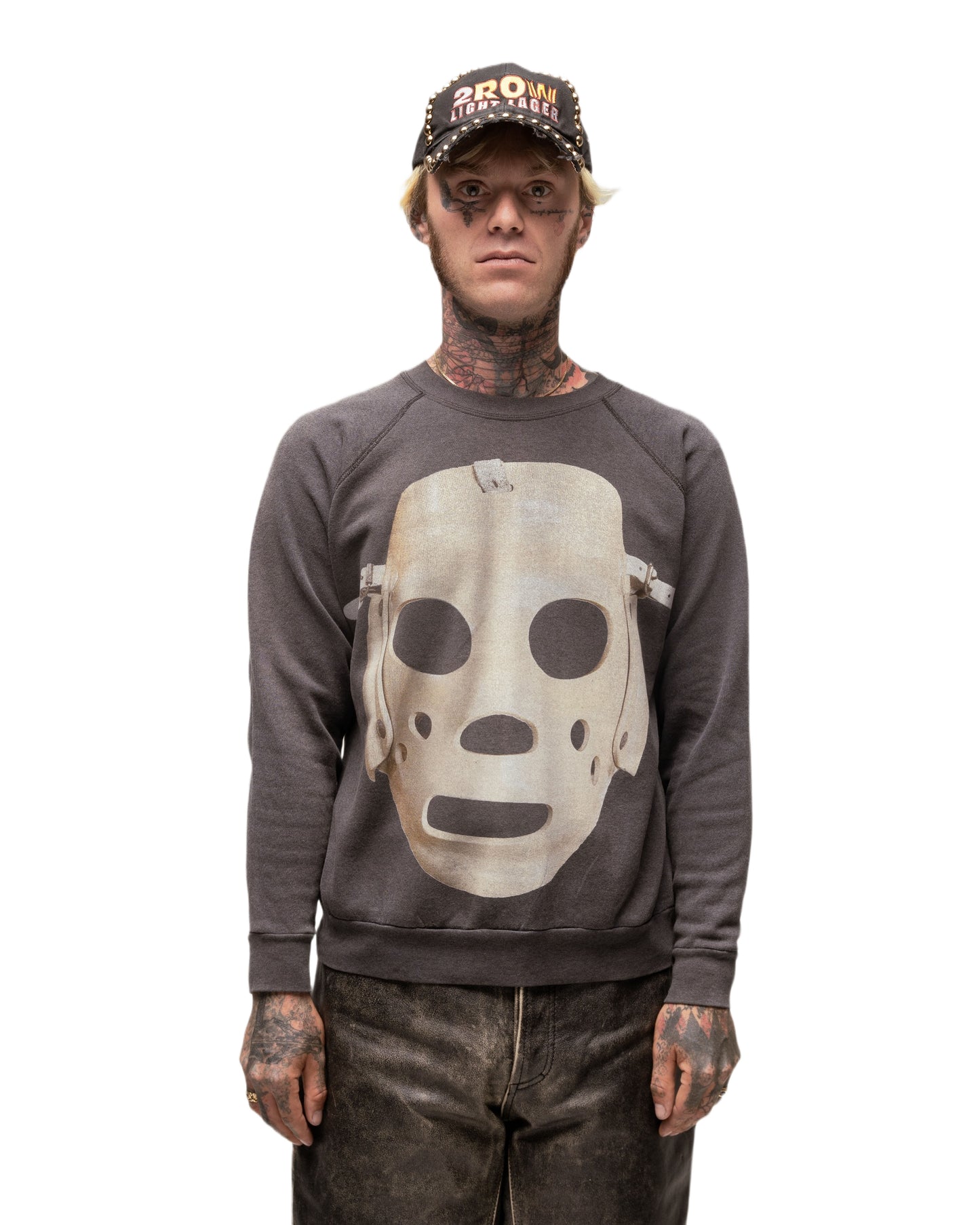 MASK CREWNECK 009
