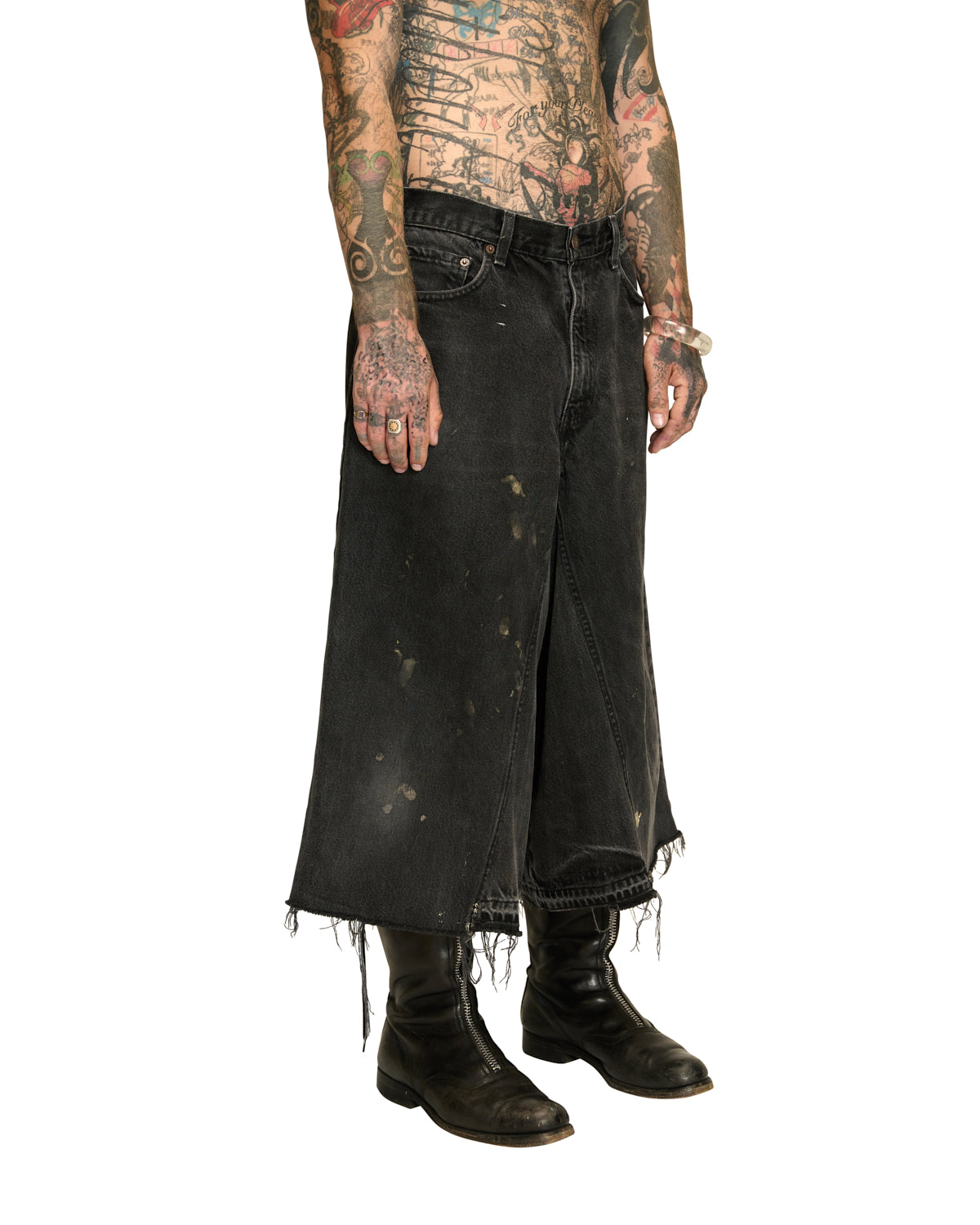 DENIM NBHD SHORT BLK