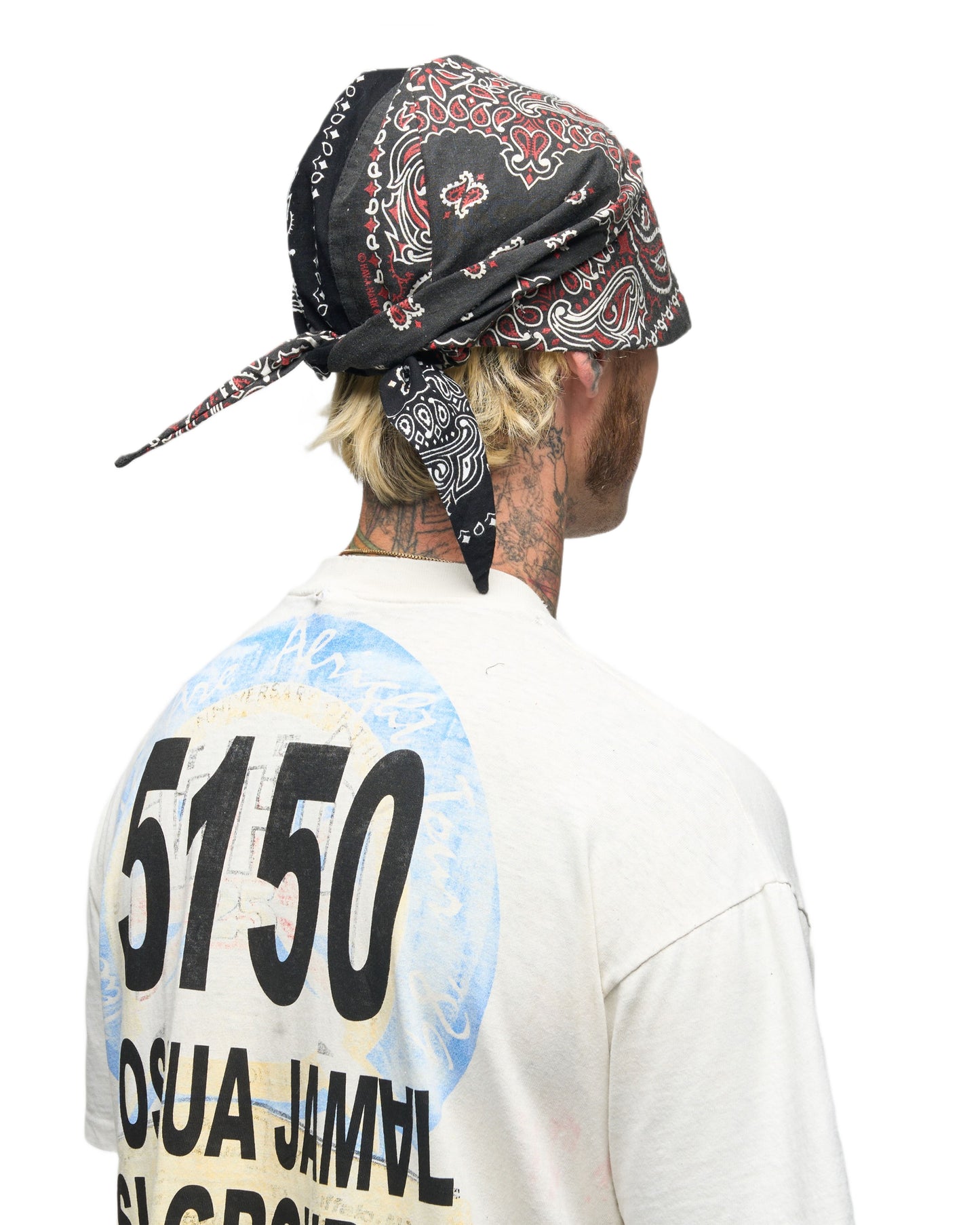 003 BANDANA CAP BLACK