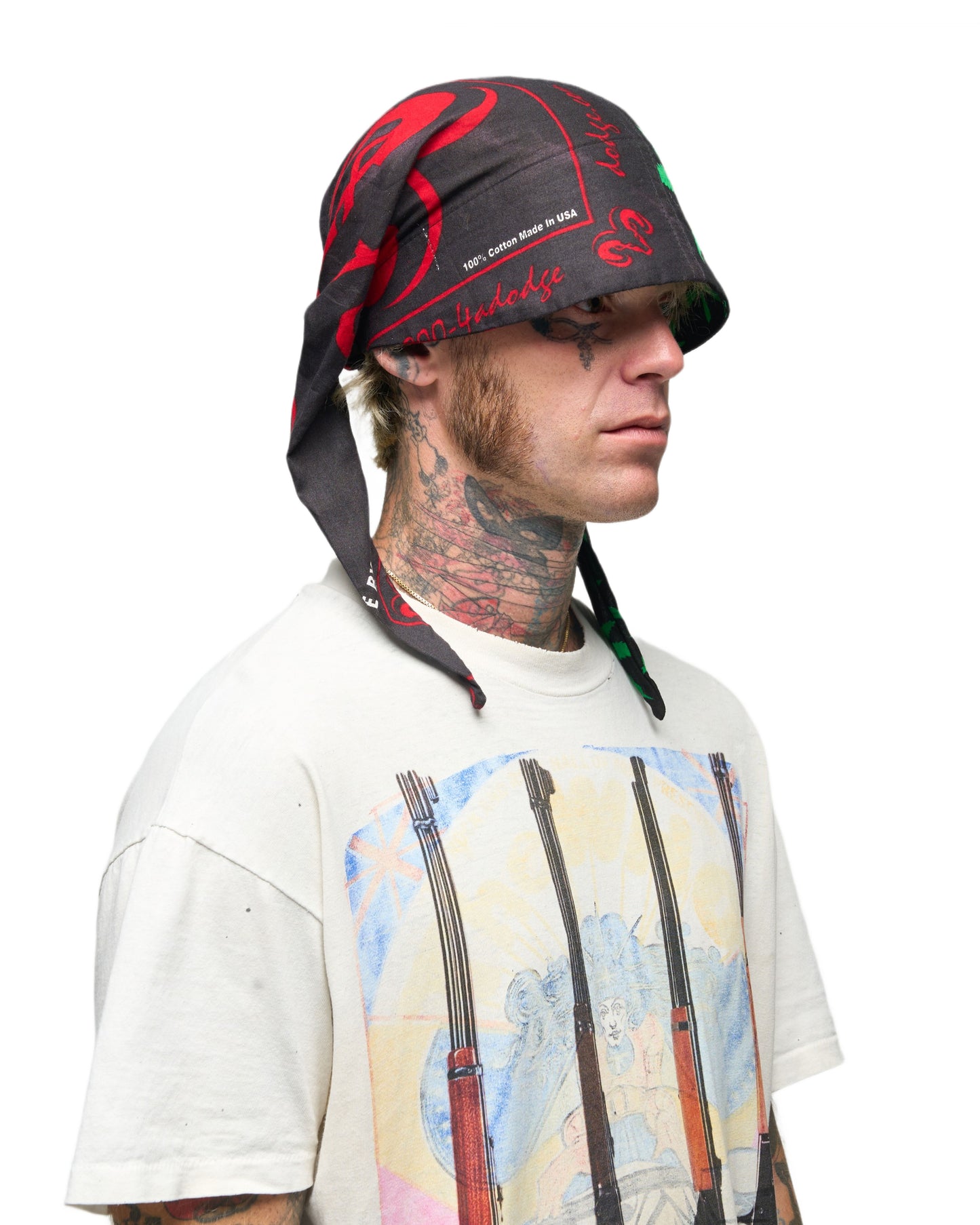 001 BANDANA CAP DRW