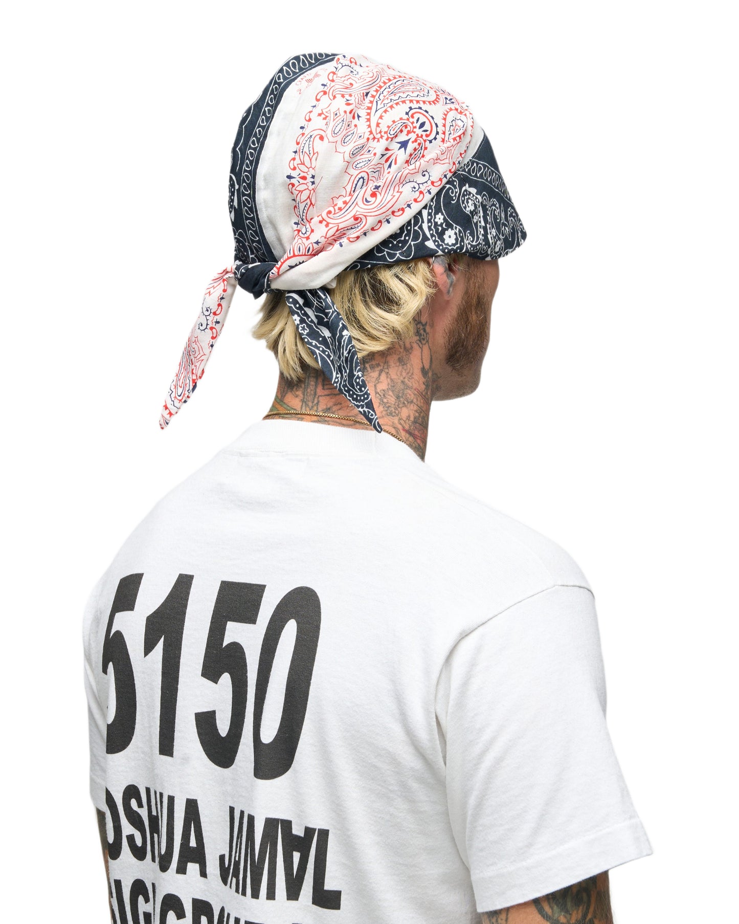002 BANDANA CAP RWB