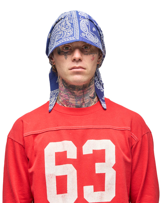 001 BANDANA CAP NAVY