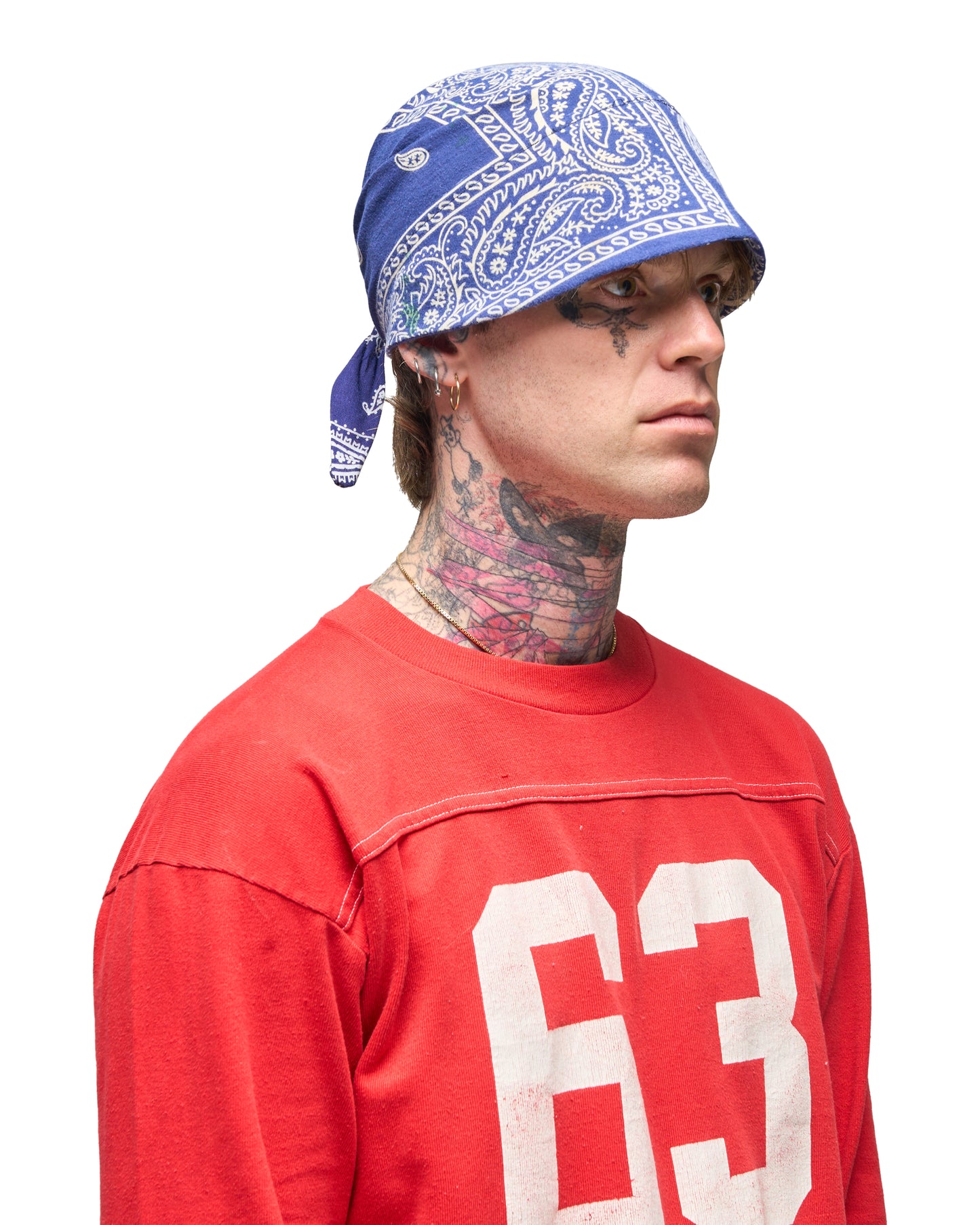 001 BANDANA CAP NAVY