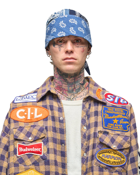 BANDANA CAP NAVY 04