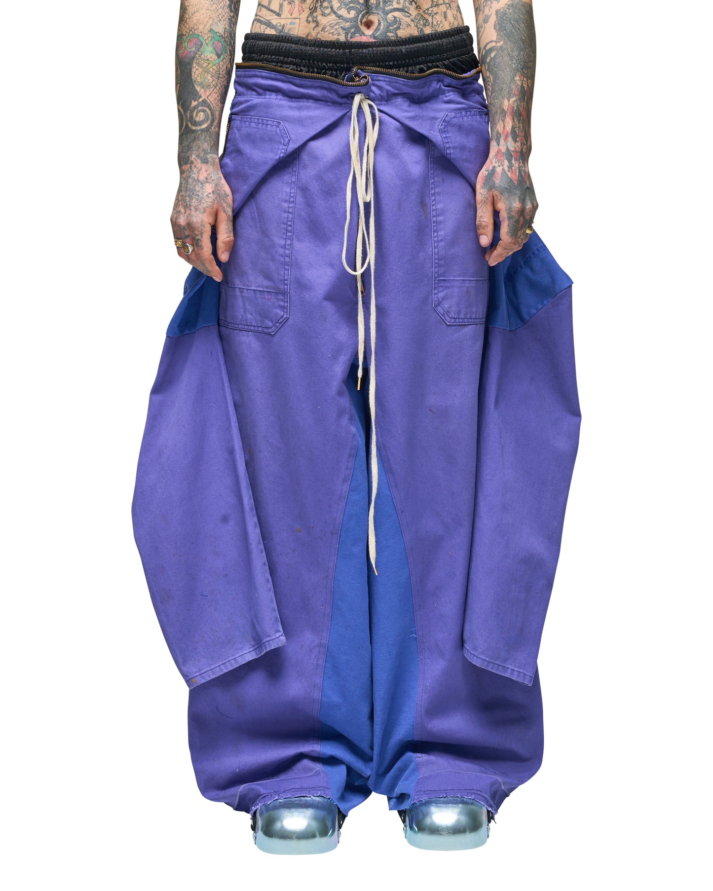 FR BLUE COVERALL PANT