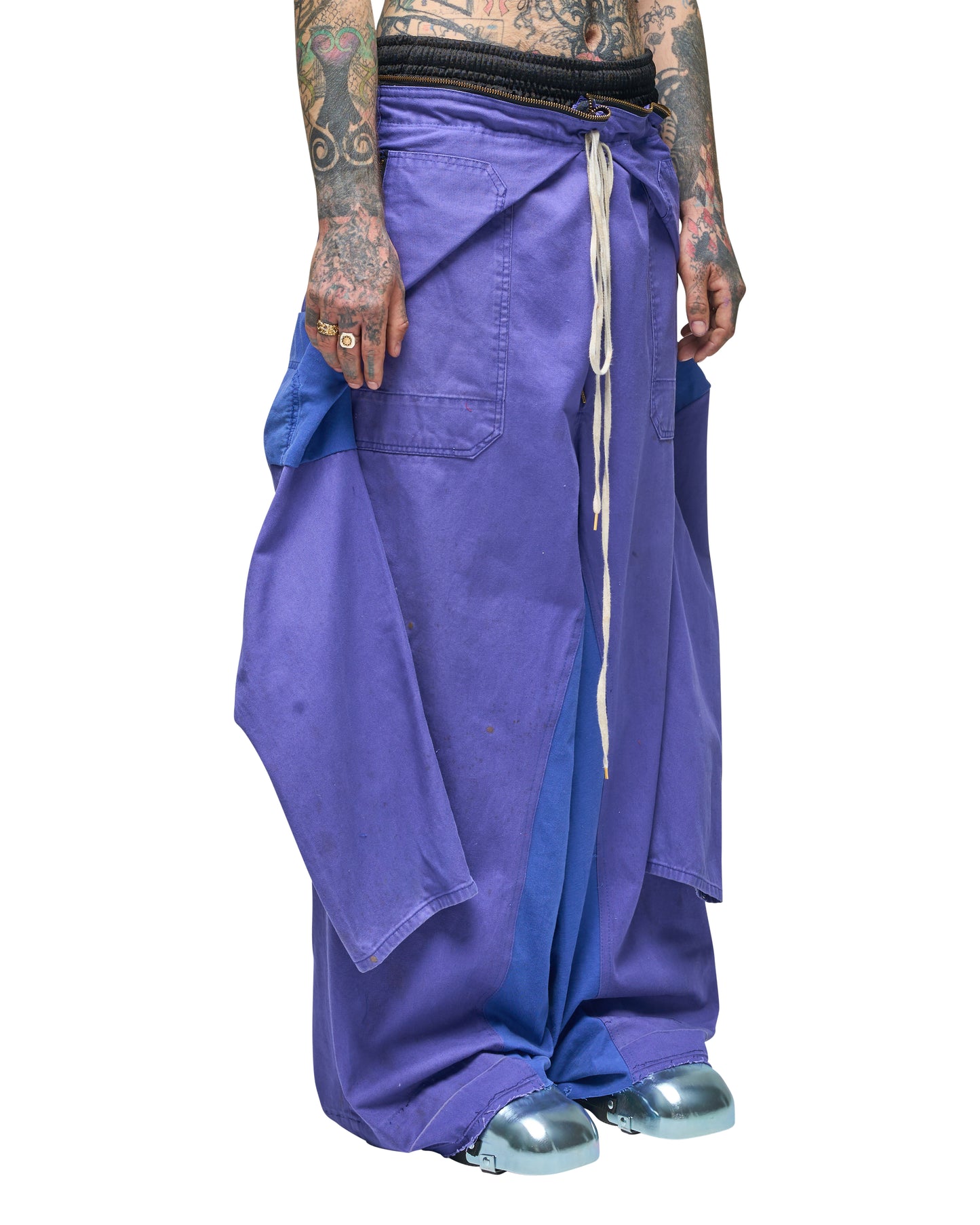 FR BLUE COVERALL PANT