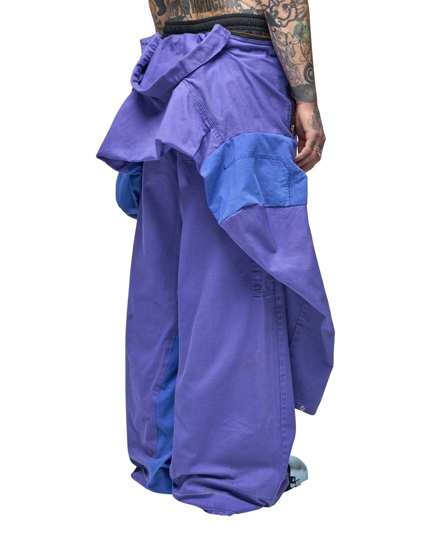 FR BLUE COVERALL PANT
