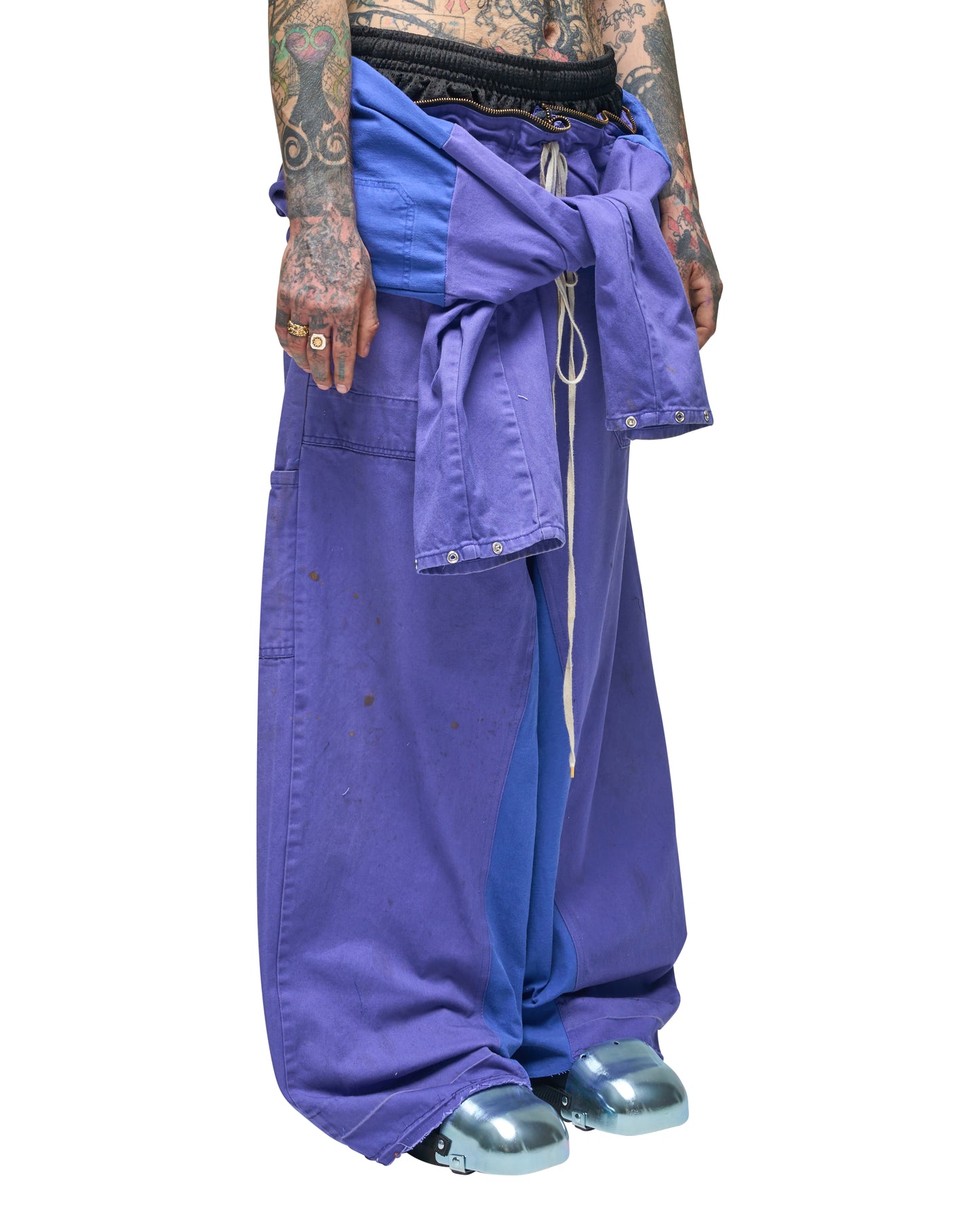 FR BLUE COVERALL PANT