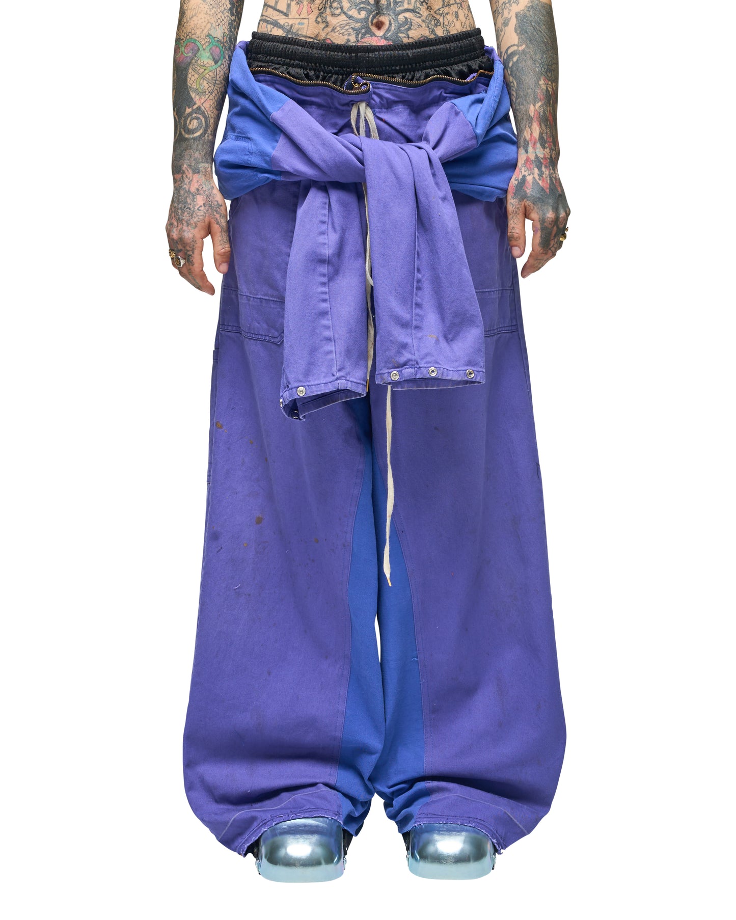 FR BLUE COVERALL PANT