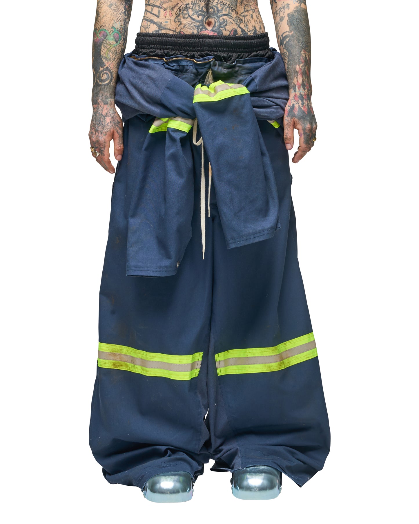 HV NAVY COVERALL PANT