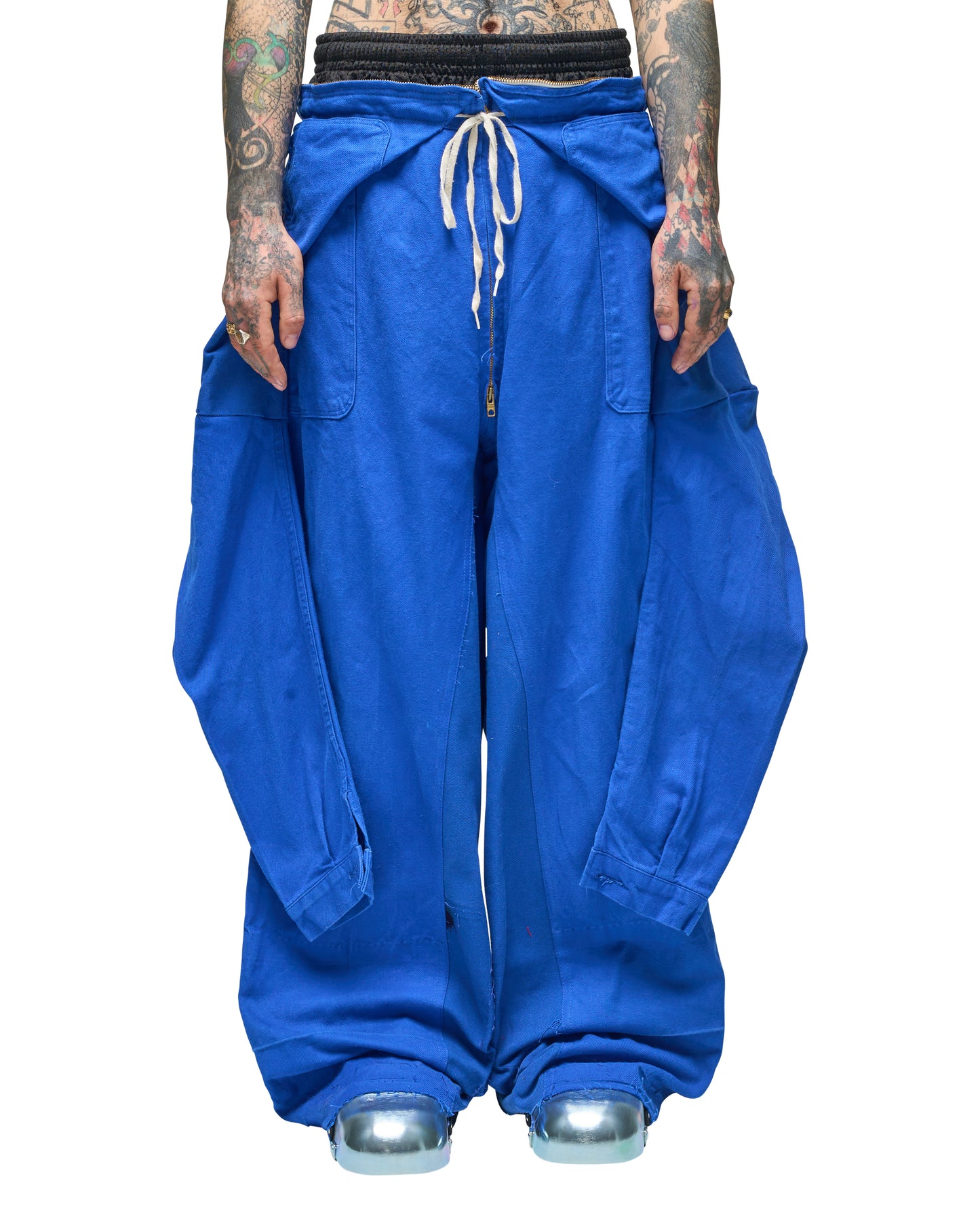 FR BLUE COVERALL PANT
