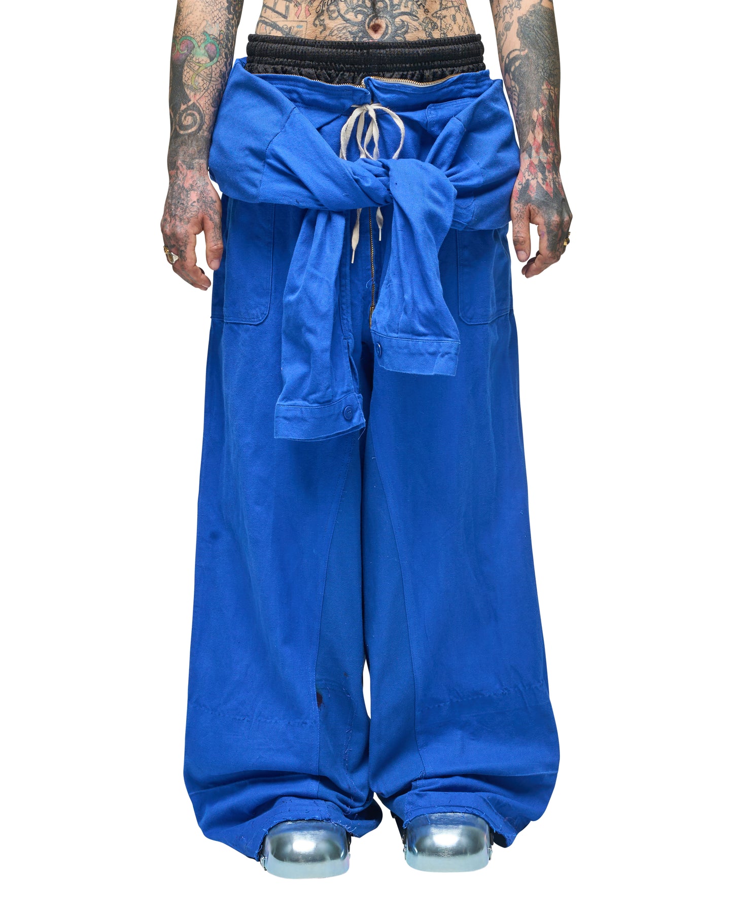 FR BLUE COVERALL PANT