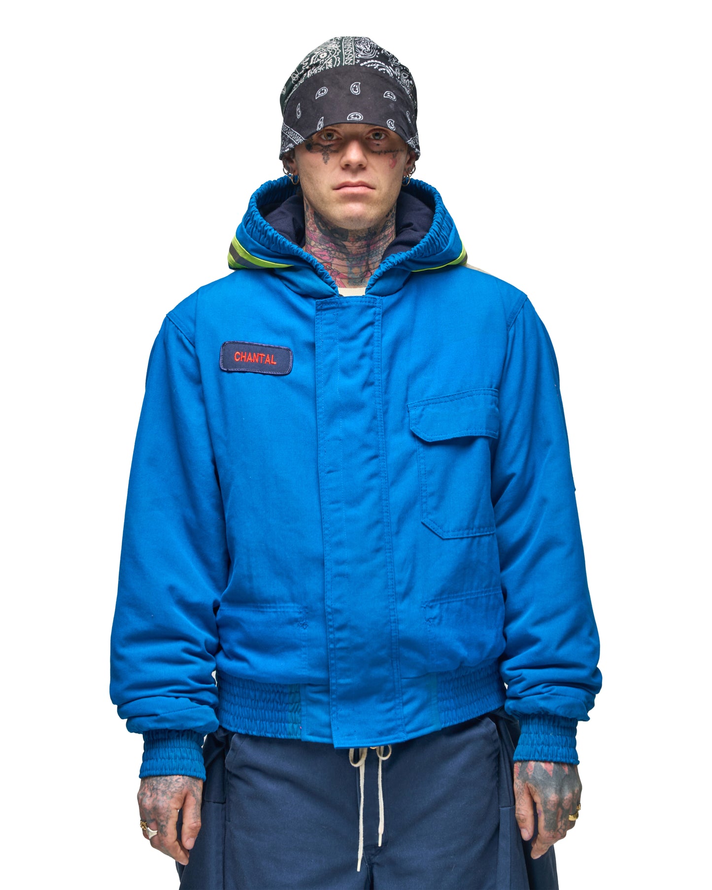 BC FLESH HOODED BOMBER