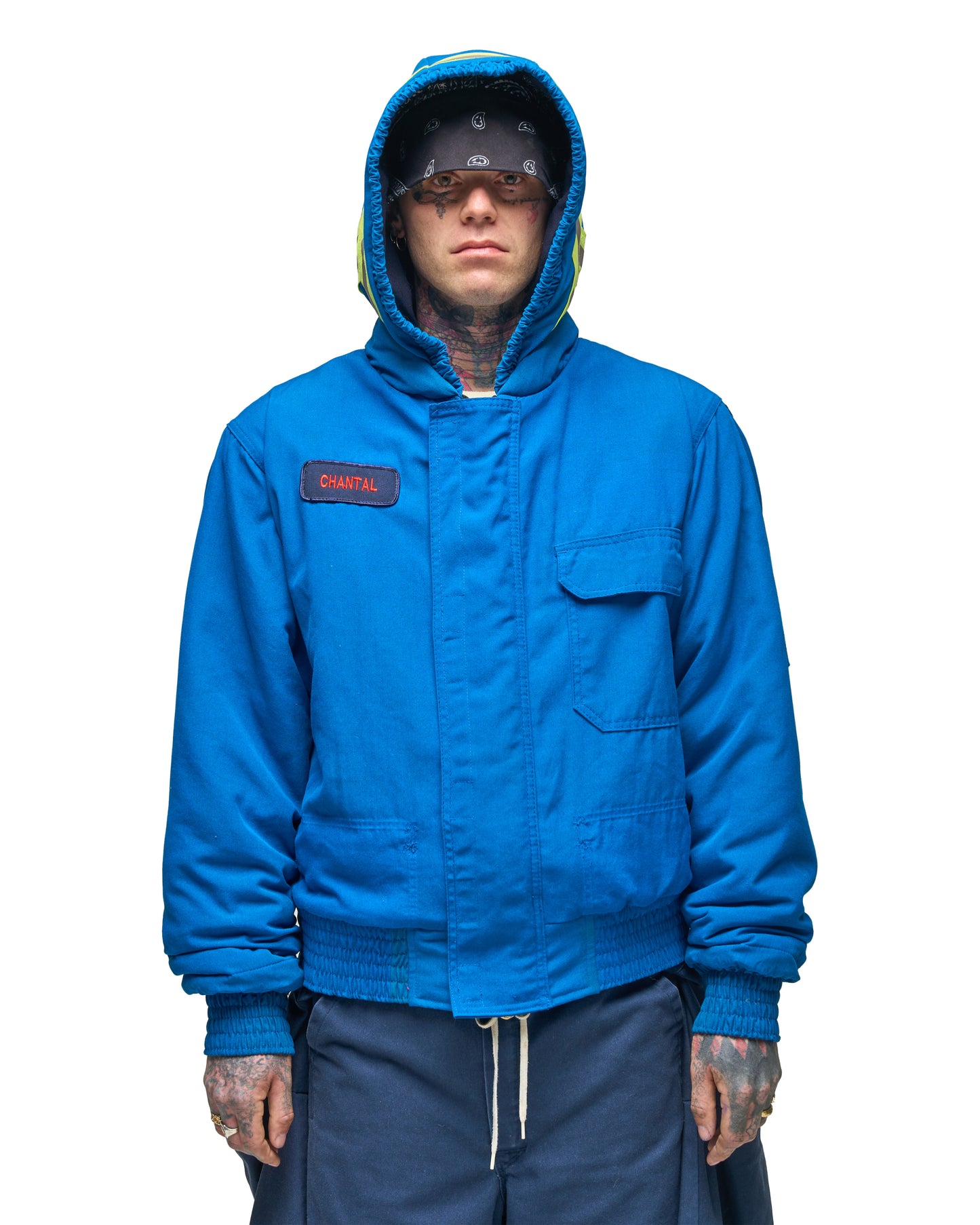 BC FLESH HOODED BOMBER