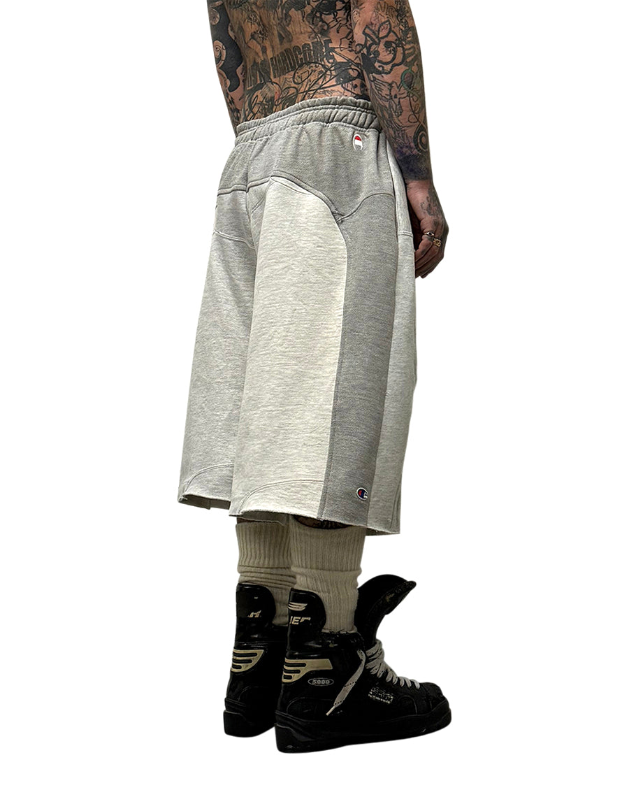 013 WAVE PADDED SWEAT-SHORT