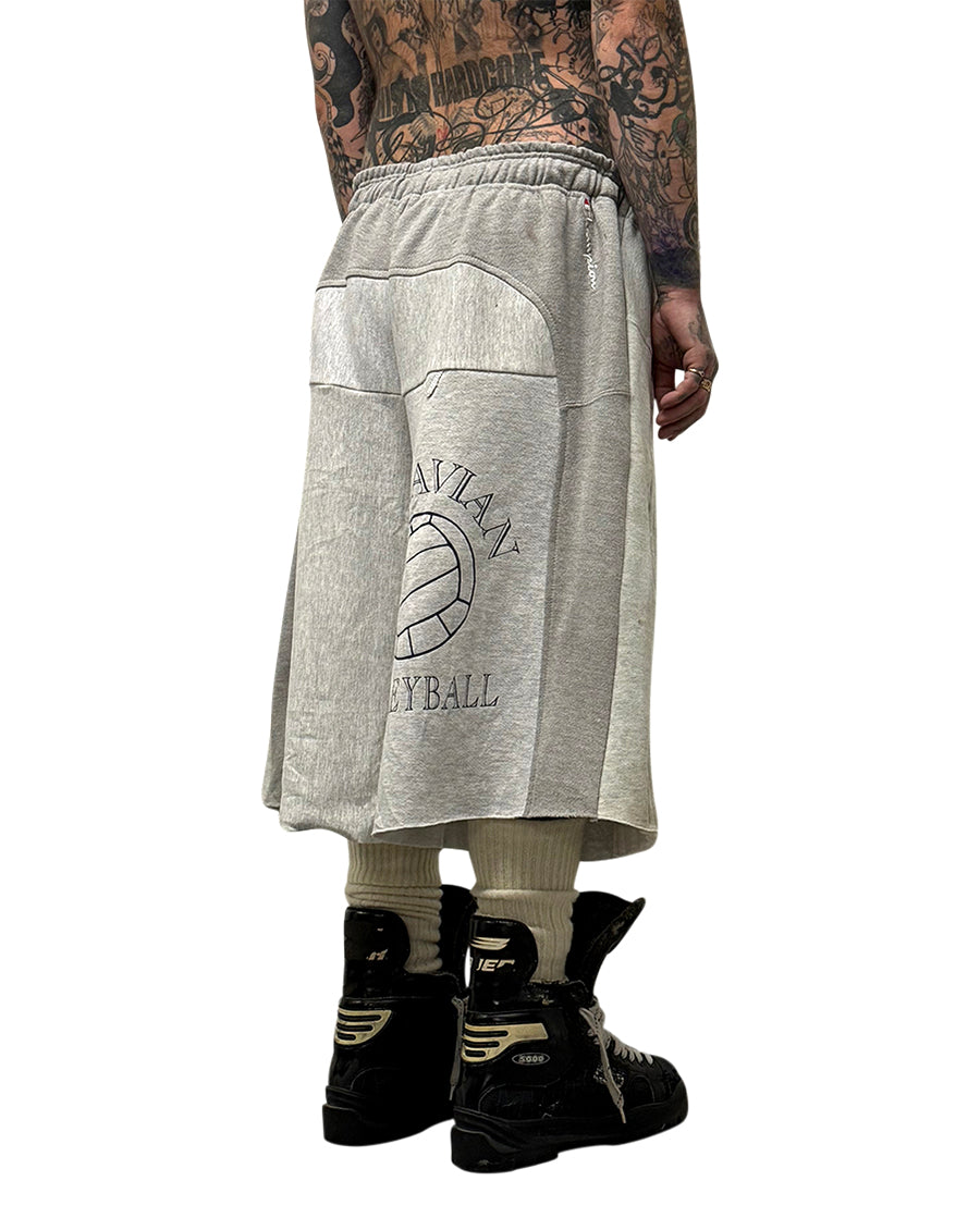 005 WAVE PADDED SWEAT-SHORT