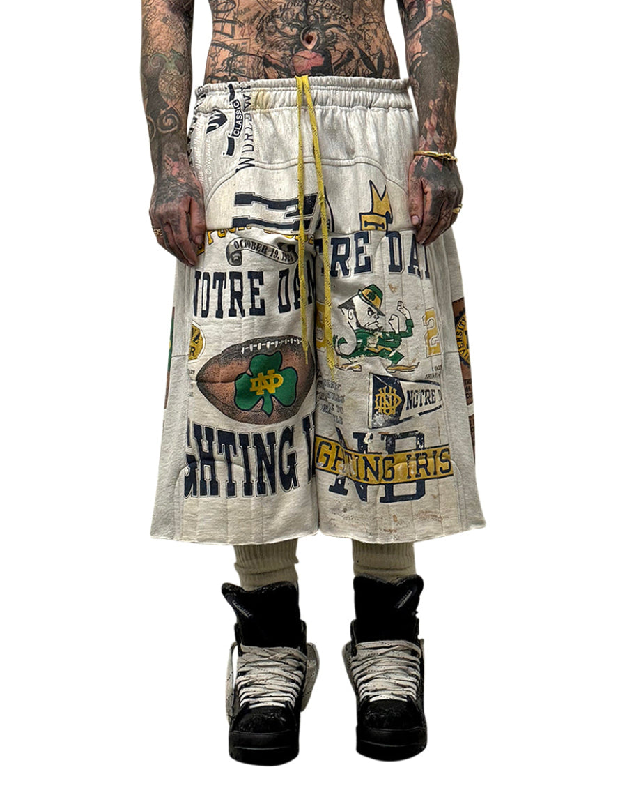 014 WAVE PADDED SWEAT-SHORT