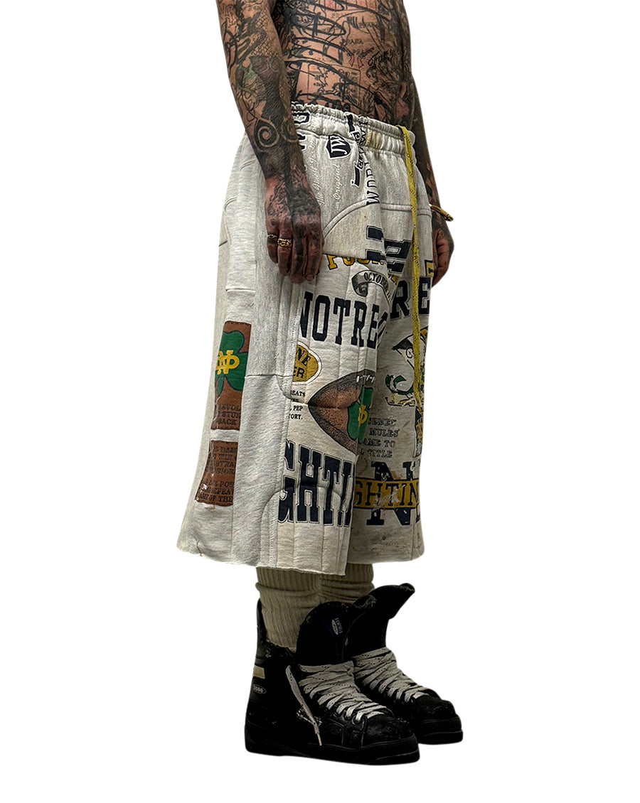 014 WAVE PADDED SWEAT-SHORT