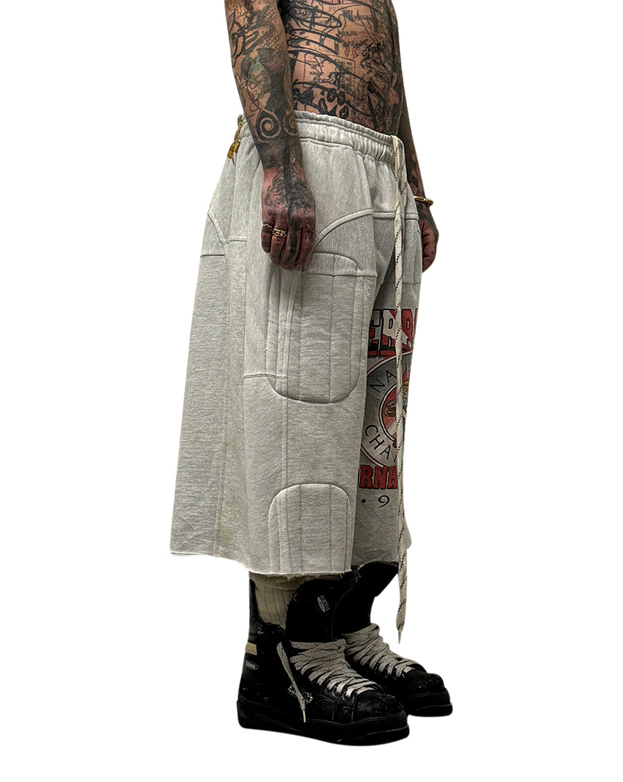006 WAVE PADDED SWEAT-SHORT