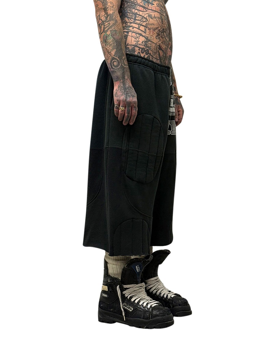 010 WAVE PADDED SWEAT-SHORT