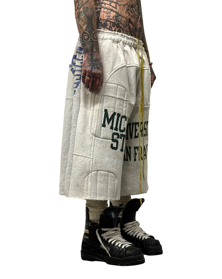 016 WAVE PADDED SWEAT-SHORT