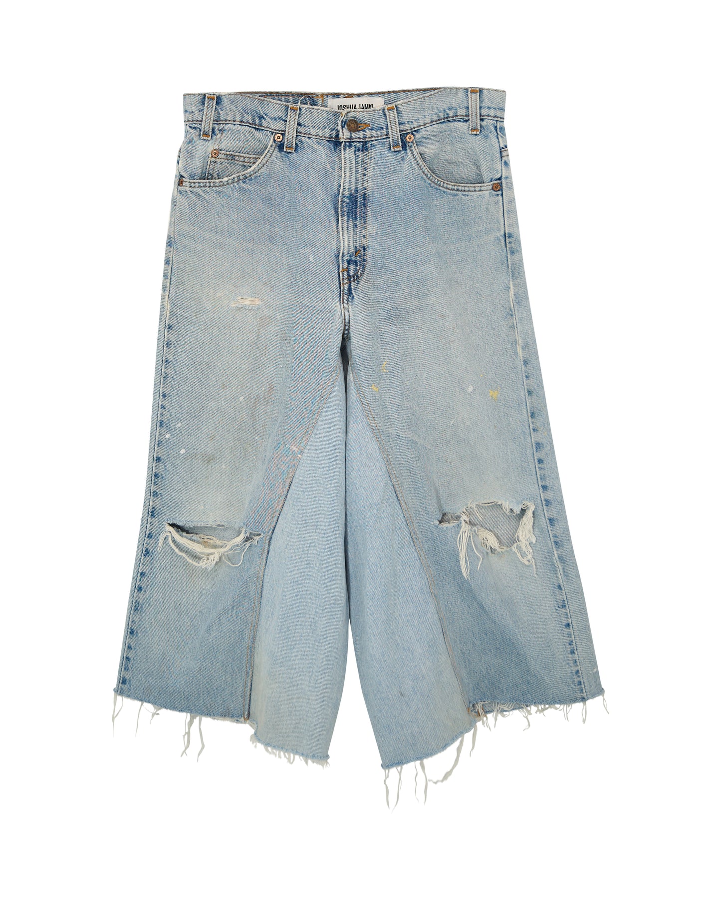 DENIM NBHD SHORT LW DISTRESSED