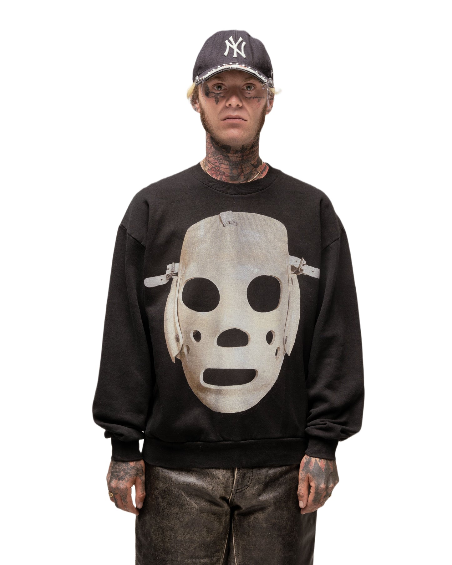 MASK CREWNECK 001