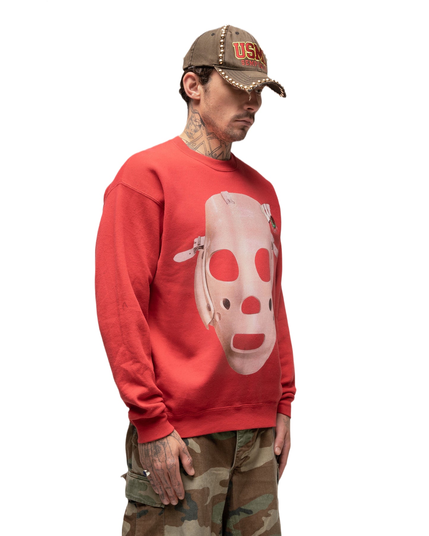 MASK CREWNECK 008