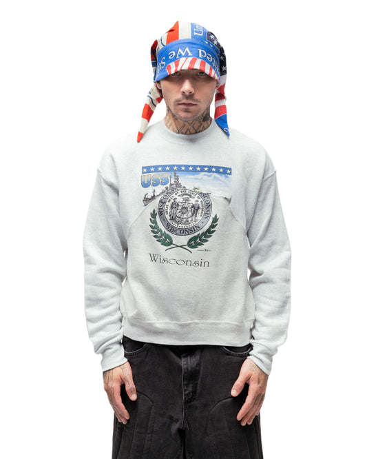 055 WAVE CREWNECK