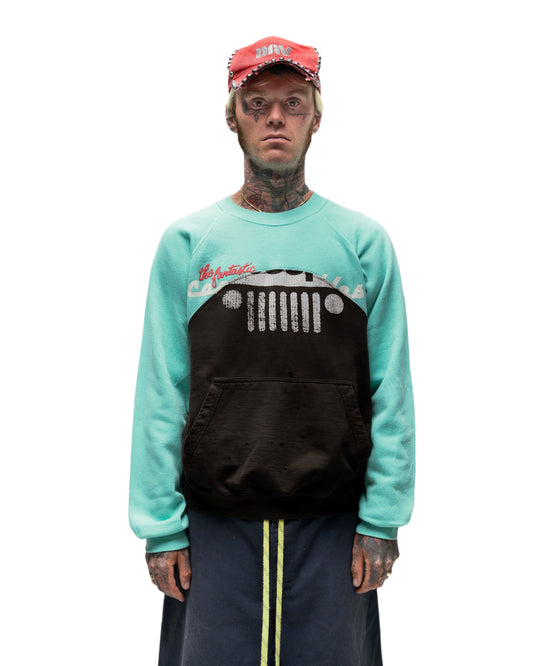 077 WAVE CREWNECK