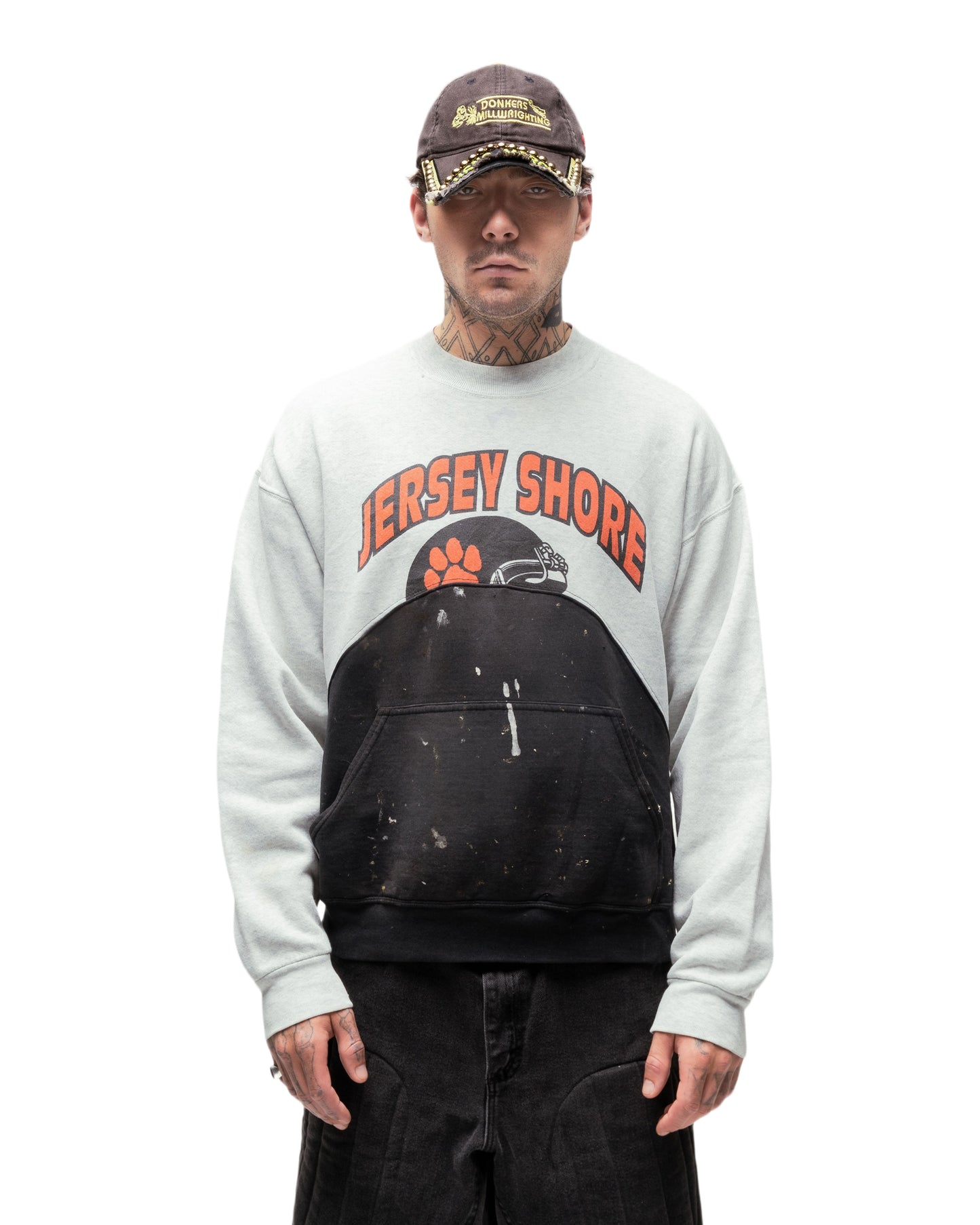 058 WAVE CREWNECK