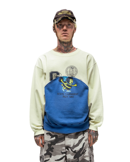 090 WAVE CREWNECK