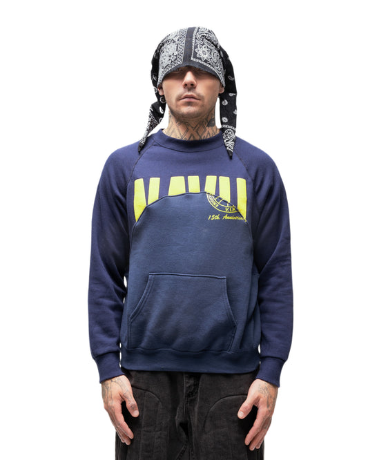 093 WAVE CREWNECK