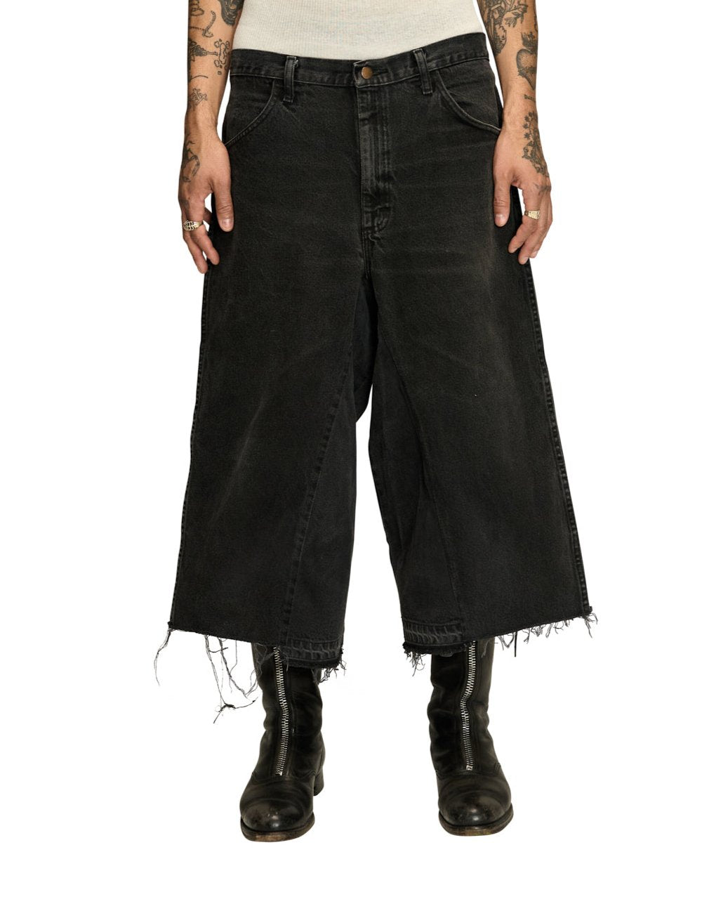 DENIM NBHD SHORT BLK