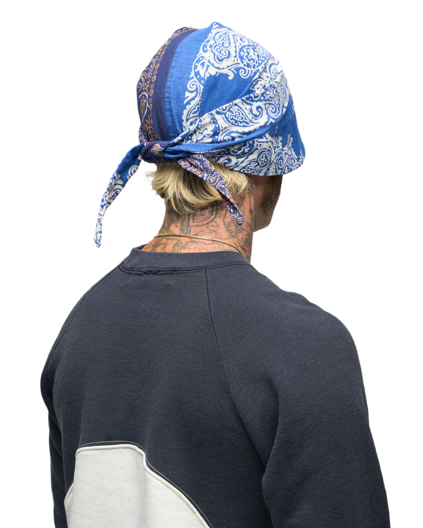001 BANDANA CAP BLU