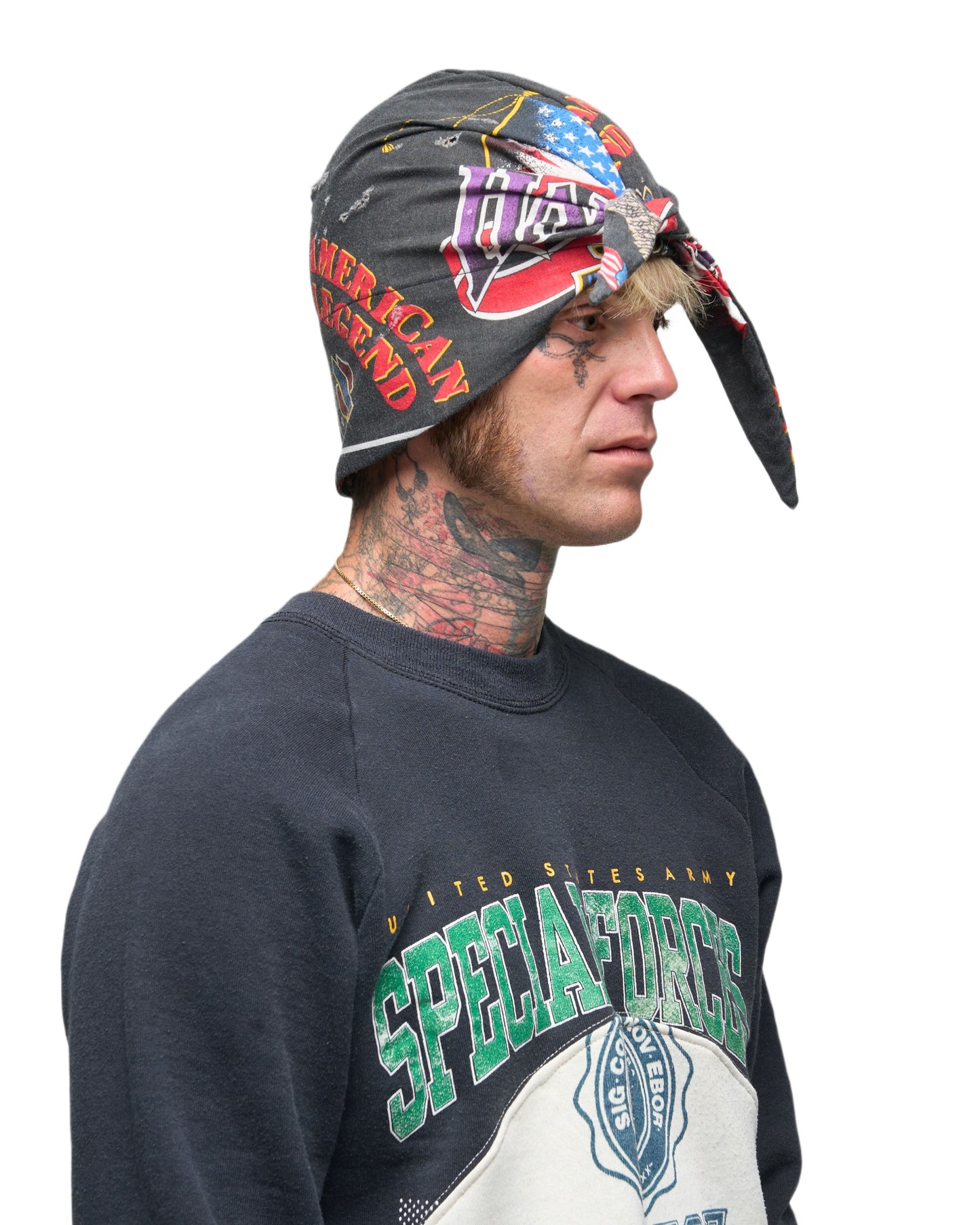 001 BANDANA CAP MC