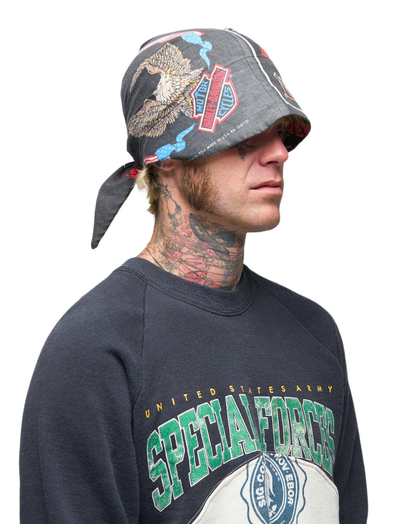 001 BANDANA CAP MC