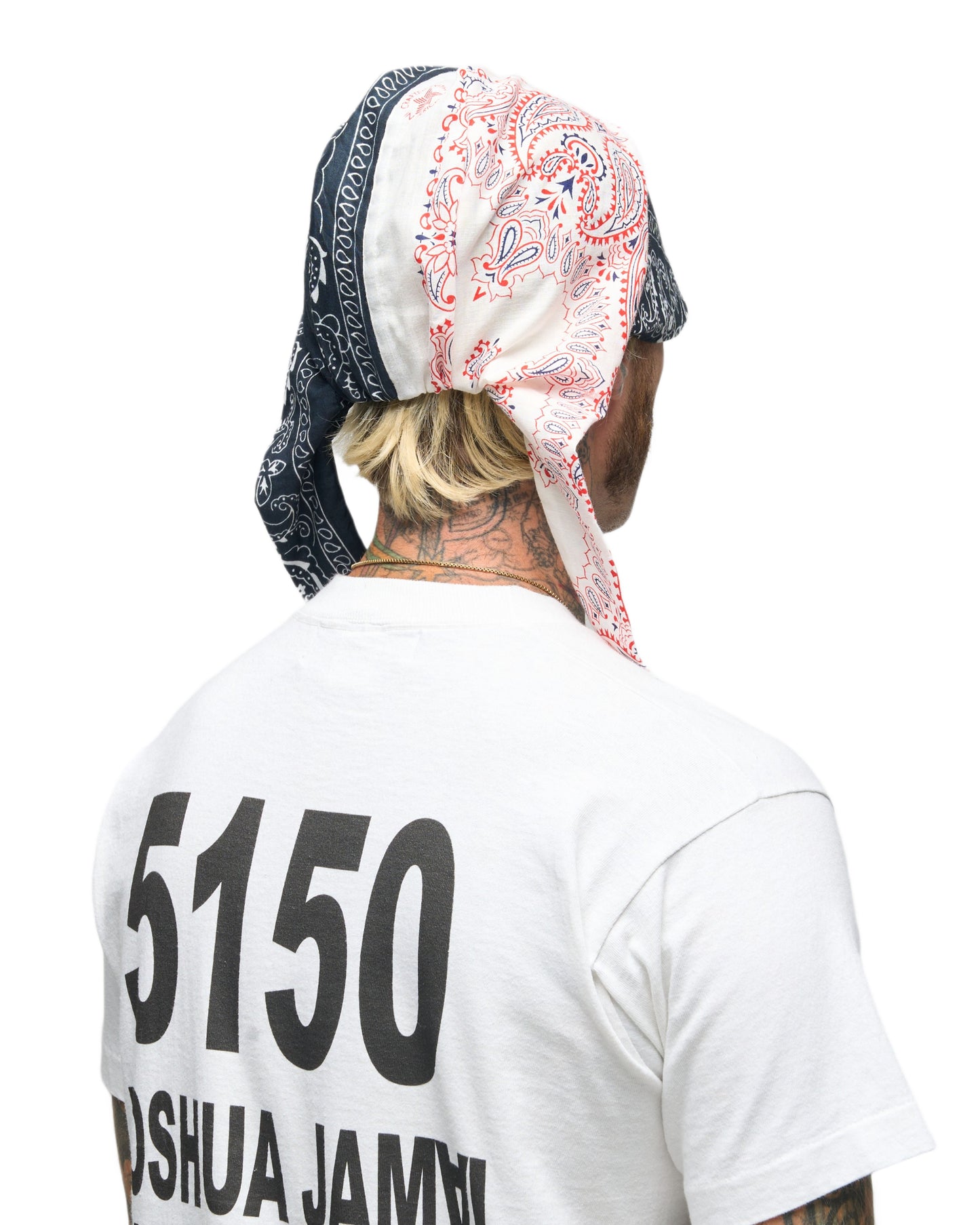 002 BANDANA CAP RWB